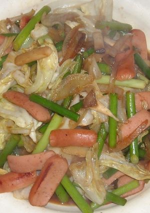 今日の野菜炒め-レシピのメイン写真