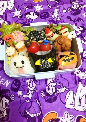 わくわく　ハロウィン　パーティ　弁当-レシピのメイン写真