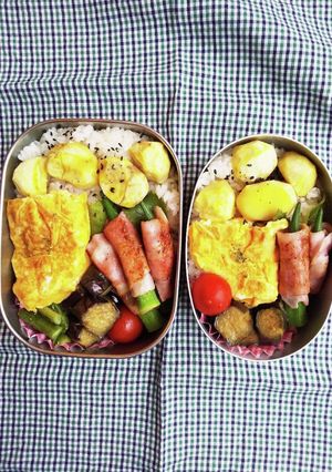 高校生 息子と娘のお弁当 19-レシピのメイン写真