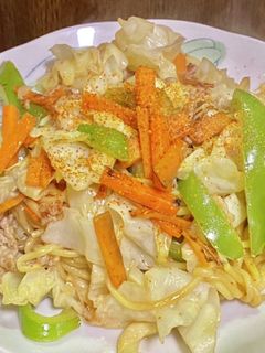 マヨネーズ&ポン酢で焼きそば-レシピのメイン写真