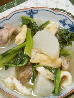 カブと鶏肉の簡単さっぱり煮-レシピのメイン写真