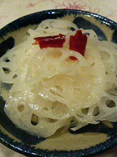 おせち料理に〜れんこんの真っ白甘酢漬け-レシピのメイン写真
