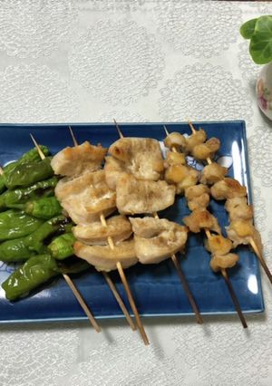グリルでおうち焼き鳥♬-レシピのメイン写真