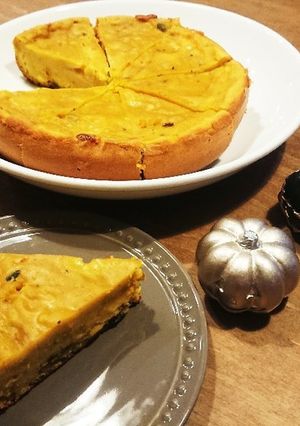 クッキングプロで簡単かぼちゃケーキ-レシピのメイン写真