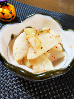 大根の甘酢漬け♡キムチ味-レシピのメイン写真