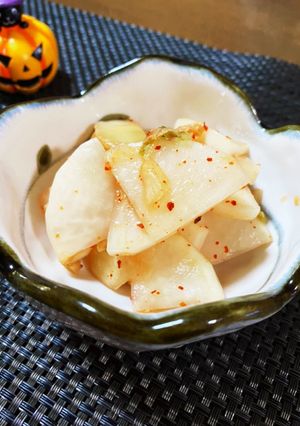 大根の甘酢漬け♡キムチ味-レシピのメイン写真