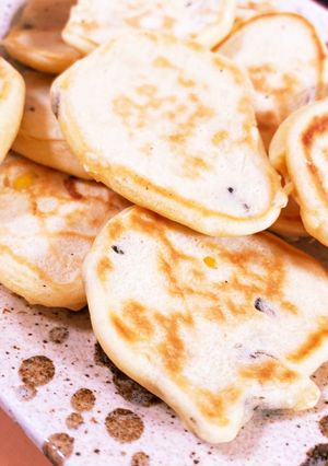 幼児食にも！簡単混ぜて焼くだけおやき-レシピのメイン写真