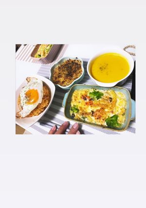えびグラタンカボチャスープ！じゃがコロ！-レシピのメイン写真