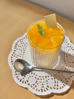 夏にぴったり!オレンジムース-レシピのメイン写真