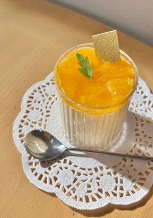 夏にぴったり！オレンジムース-レシピのメイン写真