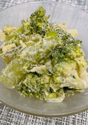 ブロッコリーの胡麻マヨ和え-レシピのメイン写真
