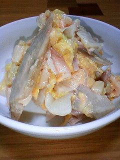 白菜とごぼうの明太ドレサラダ-レシピのメイン写真