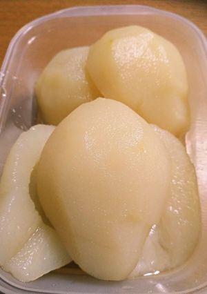 洋なしのコンポート-レシピのメイン写真