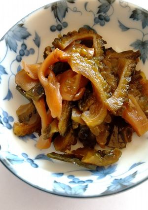 舞茸・ゴーヤ・しいたけの佃煮-レシピのメイン写真