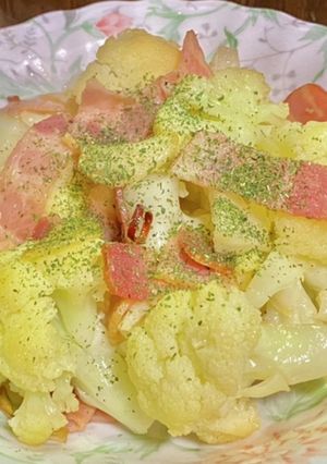 カリフラワーのペペロンチーノ-レシピのメイン写真