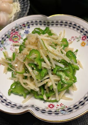 ピーマンとタケノコの炒め物-レシピのメイン写真
