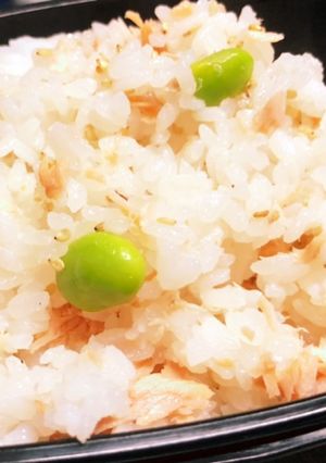 塩鮭消費に！鮭と枝豆の混ぜご飯-レシピのメイン写真