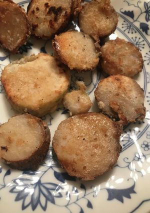 皮まで食べれる！里芋の唐揚げ風おつまみ-レシピのメイン写真