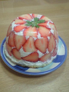 苺のドームケーキ♪-レシピのメイン写真
