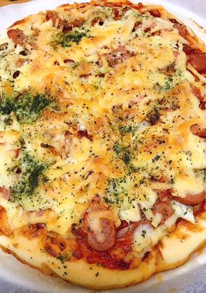 頬が落ちる簡単ピザ-レシピのメイン写真