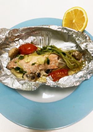 鮭のホイル焼き-レシピのメイン写真