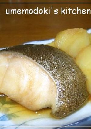 ギンダラの甘辛煮にじゃがいもIN-レシピのメイン写真