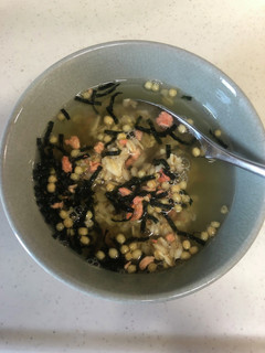 たった1分オートミールで簡単 お茶漬け -レシピのメイン写真