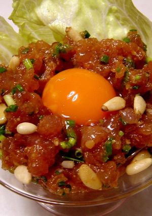 マグロのタルタル　無国籍風-レシピのメイン写真