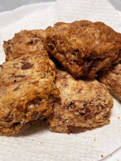 袋で!チョコバナナスコーン -レシピのメイン写真