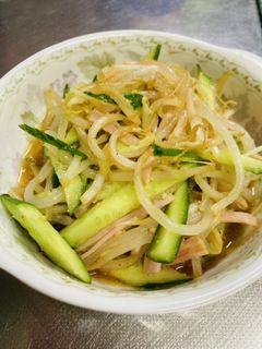 もやしときゅうりとハムの中華和え-レシピのメイン写真