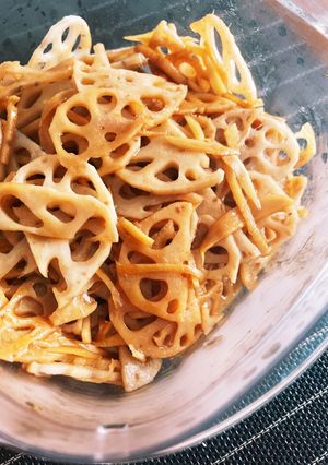 作り置き★生姜れんこん炒め煮-レシピのメイン写真