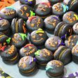 【ハロウィンお菓子】簡単かぼちゃマカロン