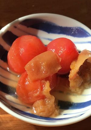 ミニトマトの梅びたし-レシピのメイン写真