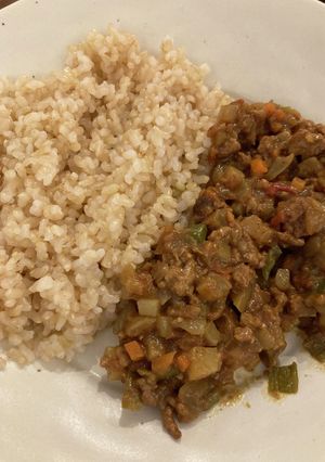 野菜多めのドライキーマカレー-レシピのメイン写真