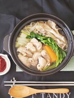 簡単~舞茸鶏鍋スープ-レシピのメイン写真
