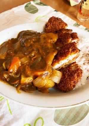 めちゃくちゃ美味しいレトルトカツカレー-レシピのメイン写真