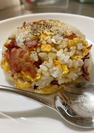 卵とベーコンのチャーハン-レシピのメイン写真