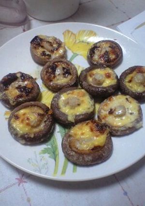 しいたけのオーブントースター焼き-レシピのメイン写真