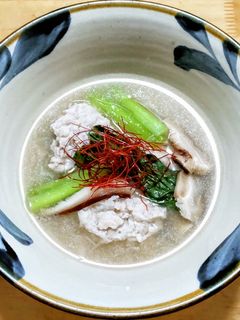 レンコンと鶏のつみれ汁-レシピのメイン写真