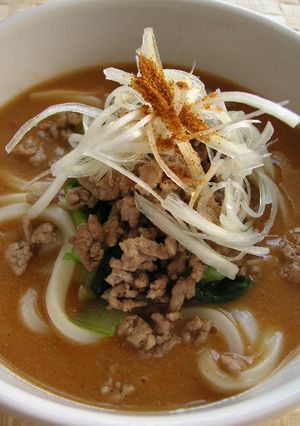 ピリ辛☆坦々うどん-レシピのメイン写真