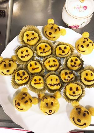 スイートポテト　ハロウィンプーさん-レシピのメイン写真
