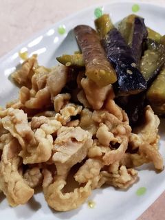 簡単☆豚肉と茄子のごま味噌炒め-レシピのメイン写真