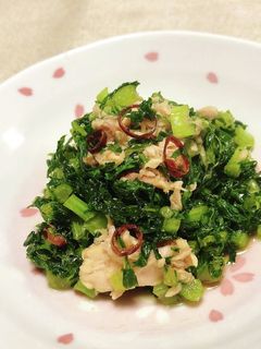 大根葉とシーチキンの炒り煮-レシピのメイン写真
