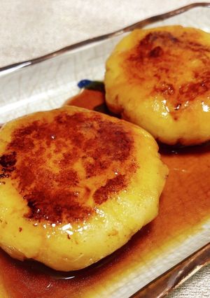いももち バター醤油みたらし風-レシピのメイン写真