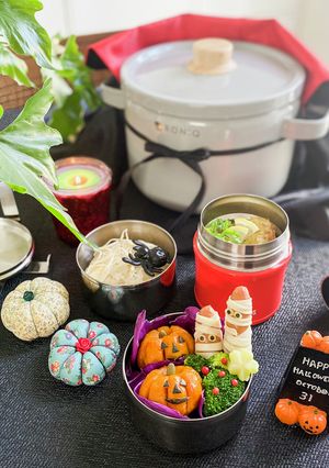 95℃ 子供も喜ぶハロウィン弁当-レシピのメイン写真