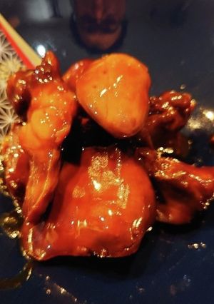 鶏の肝味噌煮-レシピのメイン写真
