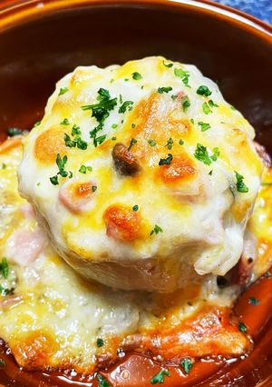 玉ねぎの丸ごとグラタン♪-レシピのメイン写真