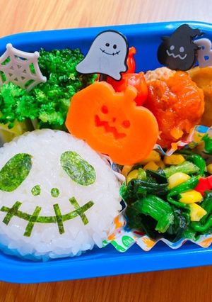 ハロウィン弁当-レシピのメイン写真
