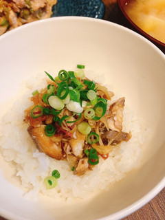 寒鰤、梅肉、茗荷のどんぶり飯-レシピのメイン写真