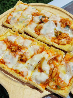 油揚げとキムチとチーズ 揚げキムチーズ-レシピのメイン写真
